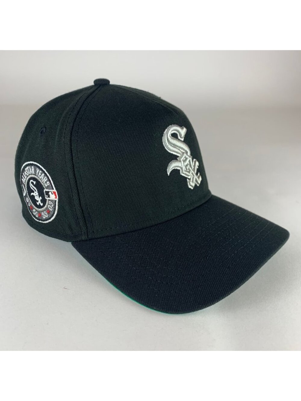 Chicago White Sox MLB Black New Era 9Fifty A-Frame Snapback Hat